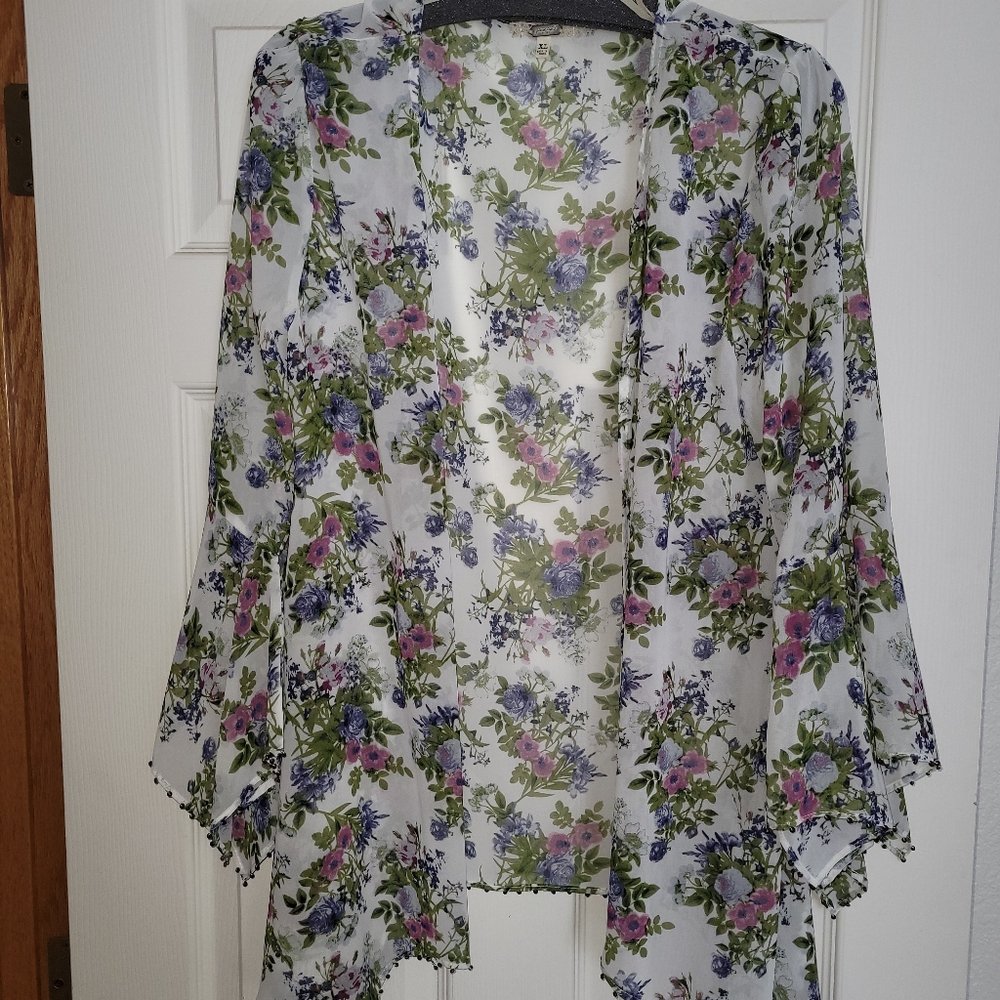 Floral kimono